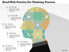 Business Diagram Head With Puzzles For Thinking Process Presentation Template Business Diagram Head With Puzzles For Thinking Process Presentation Template