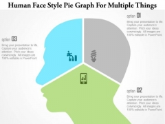 Business Diagram Human Face Style Pie Graph For Multiple Things Presentation Template Business Diagram Human Face Style Pie Graph For Multiple Things Presentation Template