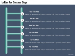 Business Diagram Ladder For Success Steps Presentation Template Business Diagram Ladder For Success Steps Presentation Template