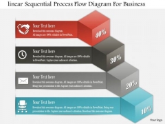 Business Diagram Linear Sequential Process Flow Diagram For Business Presentation Template Business Diagram Linear Sequential Process Flow Diagram For Business Presentation Template