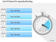 Business Diagram List Of Items For Agenda Meeting Presentation Template Business Diagram List Of Items For Agenda Meeting Presentation Template