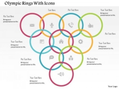 Business Diagram Olympic Rings With Icons Presentation Template Business Diagram Olympic Rings With Icons Presentation Template