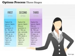 Business Diagram Options Process Three Stages Presentation Template Business Diagram Options Process Three Stages Presentation Template