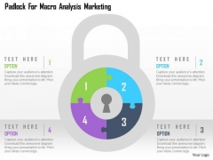 Business Diagram Padlock For Macro Analysis Marketing Presentation Template Business Diagram Padlock For Macro Analysis Marketing Presentation Template