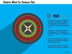 Business Diagram Roulette Wheel For Business Risk Presentation Template Business Diagram Roulette Wheel For Business Risk Presentation Template