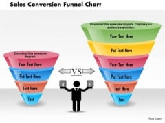 Business Diagram Sales Conversion Funnel Chart Presentation Template Business Diagram Sales Conversion Funnel Chart Presentation Template