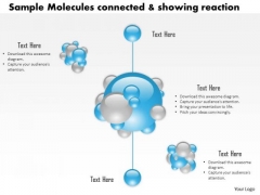 Business Diagram Sample Molecules Connected And Showing Reaction Ppt Slide Business Diagram Sample Molecules Connected And Showing Reaction Ppt Slide