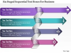 Business Diagram Six Staged Sequential Text Boxes For Business Presentation Template Business Diagram Six Staged Sequential Text Boxes For Business Presentation Template