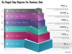 Business Diagram Six Staged Step Diagram For Business Data Presentation Template Business Diagram Six Staged Step Diagram For Business Data Presentation Template