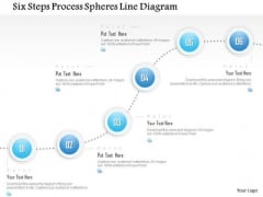 Business Diagram Six Steps Process Spheres Line Diagram Presentation Template Business Diagram Six Steps Process Spheres Line Diagram Presentation Template