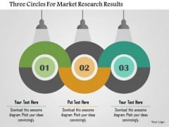 Business Diagram Three Circles For Market Research Results Presentation Template Business Diagram Three Circles For Market Research Results Presentation Template