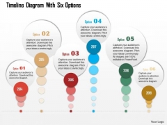 Business Diagram Timeline Diagram With Six Options Presentation Template Business Diagram Timeline Diagram With Six Options Presentation Template