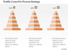 Business Diagram Traffic Cones For Process Strategy Presentation Template Business Diagram Traffic Cones For Process Strategy Presentation Template