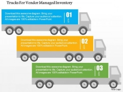 Business Diagram Trucks For Vendor Managed Inventory Presentation Template Business Diagram Trucks For Vendor Managed Inventory Presentation Template
