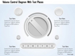 Business Diagram Volume Control Diagram With Text Places Presentation Template Business Diagram Volume Control Diagram With Text Places Presentation Template
