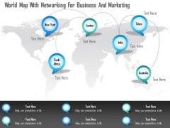 Business Diagram World Map With Networking For Business And Marketing Presentation Template Business Diagram World Map With Networking For Business And Marketing Presentation Template