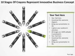 Business Flow Diagrams Of Crayons Represent Innovative Concept PowerPoint Slide Business Flow Diagrams Of Crayons Represent Innovative Concept PowerPoint Slide