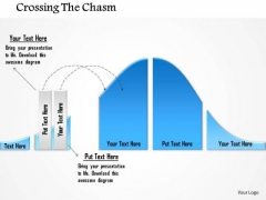 Business Framework Crossing The Chasm PowerPoint Presentation