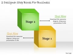 Business Growth Strategy 2 Designer Step Boxes For Marketing Strategies Business Growth Strategy 2 Designer Step Boxes For Marketing Strategies