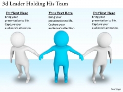 Business Growth Strategy 3d Leader Holding His Team Concept Business Growth Strategy 3d Leader Holding His Team Concept