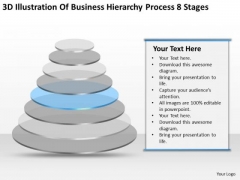 Business Hierarchy Process 8 Stages How To Prepare Plan PowerPoint Templates