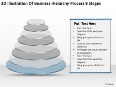 Business Hierarchy Process 8 Stages Ppt Plan Outline PowerPoint Slides