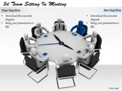 Business Management Strategy 3d Team Sitting Meeting Adaptable Concepts Business Management Strategy 3d Team Sitting Meeting Adaptable Concepts