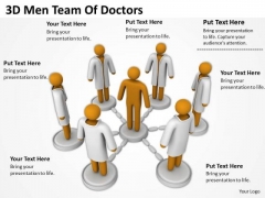 Business Men 3d Team Of Doctors PowerPoint Templates Business Men 3d Team Of Doctors PowerPoint Templates