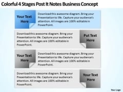 Business Model Diagram Examples 4 Stages Post It Notes Concept Ppt PowerPoint Slide Business Model Diagram Examples 4 Stages Post It Notes Concept Ppt PowerPoint Slide