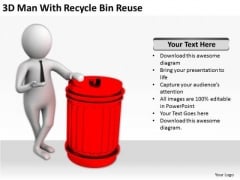 Business People 3d Man With Recycle Bin Reuse PowerPoint Templates Ppt Backgrounds For Slides Business People 3d Man With Recycle Bin Reuse PowerPoint Templates Ppt Backgrounds For Slides