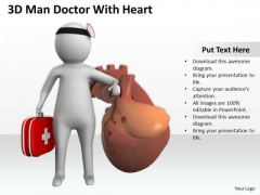 Business People Clip Art 3d Man Doctor With Heart PowerPoint Slides Business People Clip Art 3d Man Doctor With Heart PowerPoint Slides