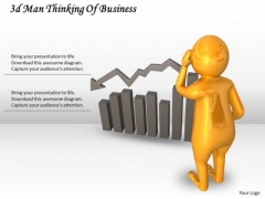 Business Plan And Strategy 3d Man Thinking Of Concept Statement Business Plan And Strategy 3d Man Thinking Of Concept Statement
