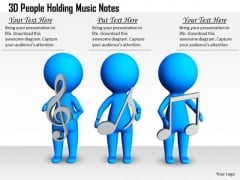 Business Plan Strategy 3d People Holding Music Notes Concepts Business Plan Strategy 3d People Holding Music Notes Concepts
