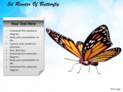 Business Planning Strategy 3d Render Of Butterfly Characters Business Planning Strategy 3d Render Of Butterfly Characters