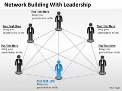 Business PowerPoint Template Network Building With Leadership Ppt Templates Business PowerPoint Template Network Building With Leadership Ppt Templates