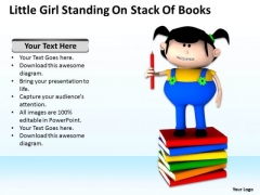 Business Process Diagrams Examples Little Girl Standing On Stack Of Books PowerPoint Slides Business Process Diagrams Examples Little Girl Standing On Stack Of Books PowerPoint Slides