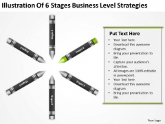 Business Process Flow Diagram Examples Stages Level Strategies Ppt PowerPoint Template