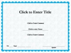 Business Recognition Certificate PowerPoint Templates Business Recognition Certificate PowerPoint Templates