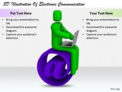 Business Strategy Concepts 3d Illustration Of Electronic Communication Basic Business Strategy Concepts 3d Illustration Of Electronic Communication Basic