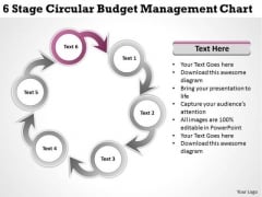 Business Strategy Development Stage Circular Budget Management Chart Ppt Model