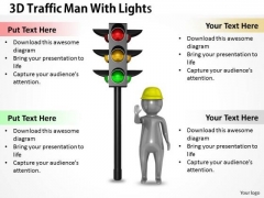 Business Strategy Examples 3d Traffic Man With Lights Adaptable Concepts Business Strategy Examples 3d Traffic Man With Lights Adaptable Concepts