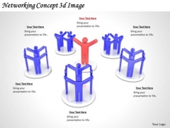 Business Strategy Execution Networking Concept 3d Image Adaptable Concepts