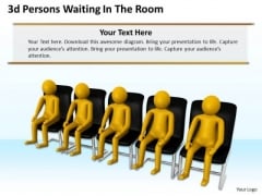 Business Strategy Implementation 3d Persons Waiting The Room Concept Business Strategy Implementation 3d Persons Waiting The Room Concept