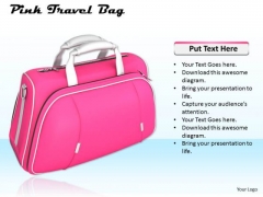 Business Strategy Implementation Pink Travel Bag Images