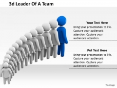 Business Strategy Innovation 3d Leader Of Team Adaptable Concepts Business Strategy Innovation 3d Leader Of Team Adaptable Concepts