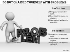 Business Strategy Model Do Not Chained Yourself With Problems 3d Character Models Business Strategy Model Do Not Chained Yourself With Problems 3d Character Models