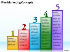 Business Strategy Plan Template Five Marketing Concepts Strategic Ppt Slide Business Strategy Plan Template Five Marketing Concepts Strategic Ppt Slide