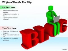 Business Strategy Process 3d Green Man On Red Blog Character Models Business Strategy Process 3d Green Man On Red Blog Character Models