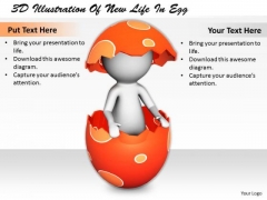 Business Strategy Process 3d Illustration Of New Life Egg Basic Concepts Business Strategy Process 3d Illustration Of New Life Egg Basic Concepts