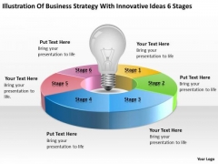 Business Strategy With Innovative Ideas 6 Stages Ppt Online Plans PowerPoint Slides